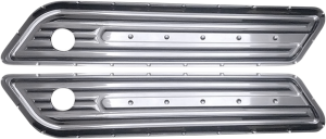 Saddlebag Hinge Covers Silver, 1, nordicamoto.ro