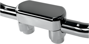 Handlebar Riser & Top Clamp Kit Silver