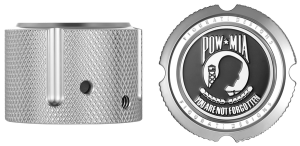 Front Axle Nut Cover Silver, 2, nordicamoto.ro