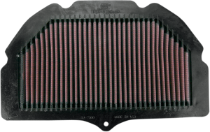High-flow Air Filter Black, Red