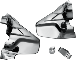 Louvered Transmission Cover Chrome, 2, nordicamoto.ro