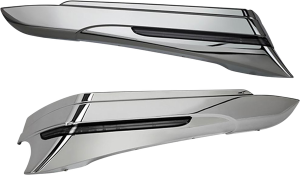 Saddlebag Extensions Silver