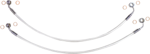Braided Front Brake Line Sterling Chromite® Ii