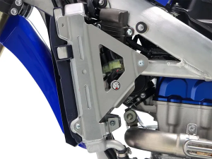 AXP Racing hűtővédő a Yamaha YZ 250F/450F/FX '23–'26 modellekhez, ezüst színű, 4, nordicamoto.ro