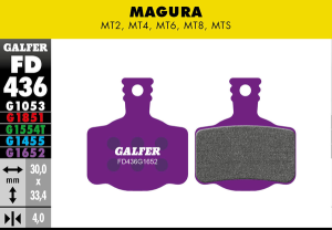 G1652 E-bike Brake Pads
