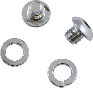 Softail Seat Bolt Kit Silver