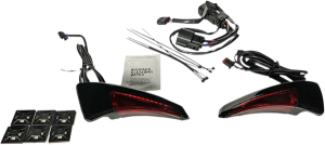 Sequential Tour Pak Seat Back Rest Led Lights White