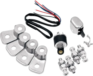 Universal Turn Signal Wiring Kit Chrome