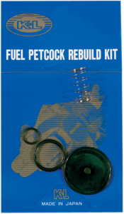 Fuel Petcock Rebuild Kit Black