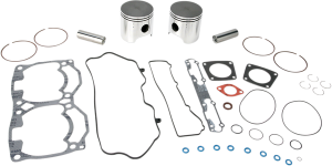 Piston Kit With Gaskets For Snowmobile