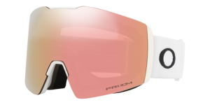 Motorkerékpár-szemüveg, Oakley Fall Line L matt fehér–rózsaszín arany motoros síszemüveg, nordicamoto.ro