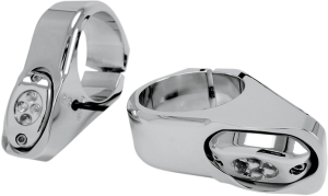 Led Fork-mount Marker Lights Chrome