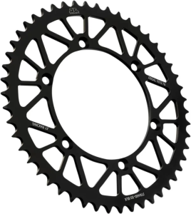 JT SPROCKETS hátsó lánckerék, fekete , nordicamoto.ro