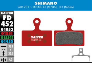 G1851 Advanced Brake Pads