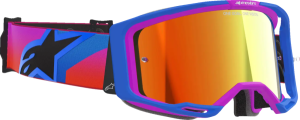Alpinestars Vision 8 Corp szemüveg, kék/narancssárga/lila