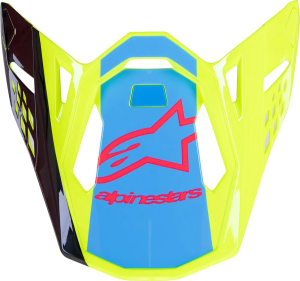 Cozoroc Alpinestars Supertech M10 sisak, sárga/fekete, nordicamoto.ro