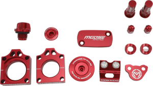 Bling Pack Kit Red, Anodized, 1, nordicamoto.ro