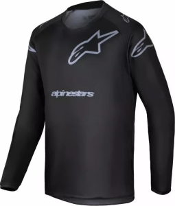 Tricou Copii Alpinestars Racer Graphite Black/Gray