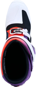 Alpinestars Tech 7 porvédő, Alb/Mov/Albastru, 38-as méret, 4, nordicamoto.ro