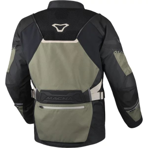 MACNA AIR HYBRID 2.0 XL vízálló túra-/kalanddzseki – szürke/fekete/piros, 2, nordicamoto.ro