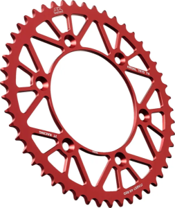 JT SPROCKETS alumínium hátsó lánckerekek, piros , nordicamoto.ro