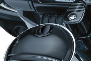 Push-button Fuel Door Latch Black, 2, nordicamoto.ro
