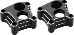 10 Gauge Lifter Block Covers Black, Silver
