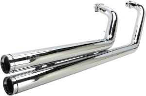 Speedster Short Exhaust System Chrome, 2, nordicamoto.ro