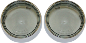 Bezel/lenses For Probeam® Bullet Turn Signals Chrome, 1, nordicamoto.ro