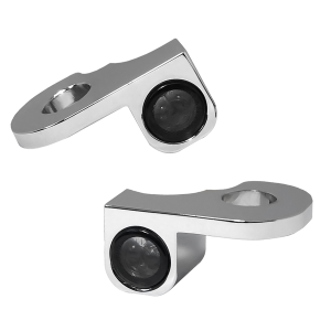 Nano Series Handlebar Turn Signals Chrome, 2, nordicamoto.ro