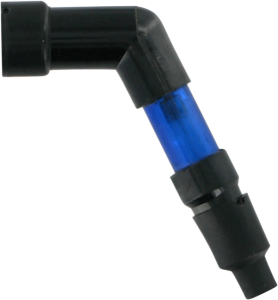 Flashing Spark Plug Cap Blue, 2, nordicamoto.ro