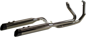 2-into-2 Dominator Exhaust System Black, 1, nordicamoto.ro