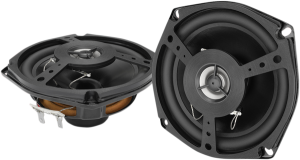 4 ½” Two-way Coaxial Stereo Speaker Black