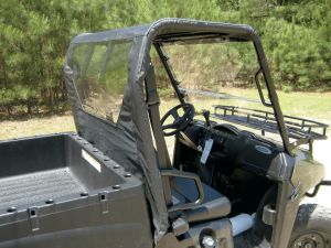Soft Top With Rear Panel Black 