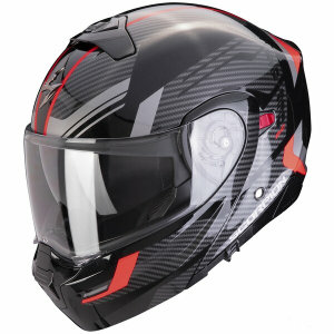 Casca moto flip-up SCORPION EXO 930 EVO SIKON Alb/Argintiu XL, 5, nordicamoto.ro