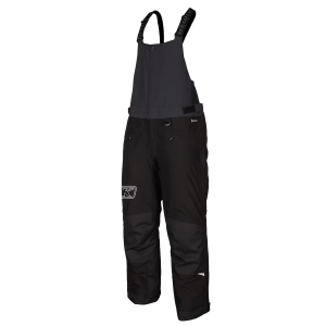 Klim Klimate Bib Insulated fekete – metál ezüst színű motoros nadrág, 1, nordicamoto.ro