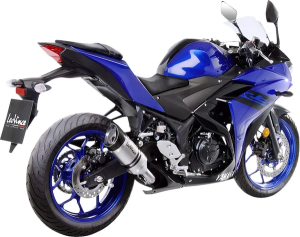 LeoVince LV Pro Slip-On kipufogórendszer Yamaha-hoz – rozsdamentes acél, titánhatású kivitel, 4, nordicamoto.ro