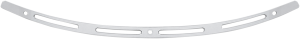 Stainless Steel Windshield Trim Silver, 1, nordicamoto.ro