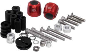Handlebar Weights Ip Anodized, Red, 1, nordicamoto.ro