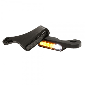 Led Handlebar Turn Signals Black, 1, nordicamoto.ro