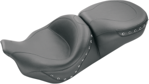 One-piece 2-up Ultra Touring Seat Black