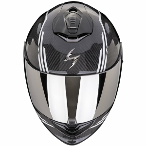 Casca integrala SCORPION EXO-1400 EVO II CARBON AIR REIKA Negru / Alb S, 3, nordicamoto.ro
