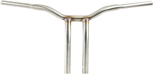 Kage Fighter Welded Bent-riser Handlebar Silver, 1, nordicamoto.ro