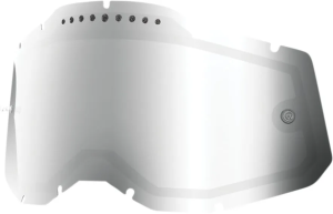100% Accuri 2/Racecraft 2/Strata 2 Mirror Silver kettős szemüveglencse