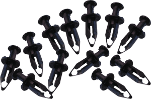 Push Rivets Black