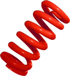 Performance Shock Spring Red