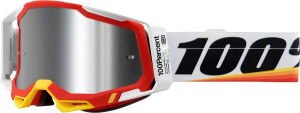Ochelari 100% Racecraft 2 Red/White ONE SIZE, 2, nordicamoto.ro