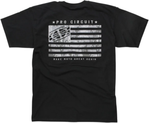 Flag T-shirt Black L, 2, nordicamoto.ro