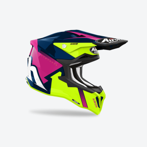 Airoh Strycker Blazer sárga fényes enduro sisak, 3, nordicamoto.ro