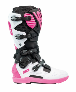 Cizme Sidi Crossfire 3 SRS Black/White/Pink, 5, nordicamoto.ro